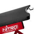 Nitro Concepts D12 Gaming Desk - schwarz/rot image number null