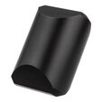 EK Water Blocks EK-Quantum Torque Adapter 90 Degree G1/4 Inch Female to G1/4 Inch Female - Black image number null
