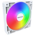 Montech GF120 PWM ARGB L&uuml;fter, 3er Pack - 120mm, wei&szlig; image number null