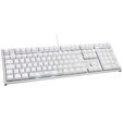 Ducky One 2 White Edition PBT Gaming Tastatur, MX-Blue, wei&szlig;e LED - wei&szlig; image number null