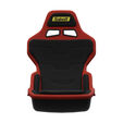 Sabelt SRP-1 Simracing Seat, Fibreglass Shell, Formula Design, Padded - Racing Black image number null