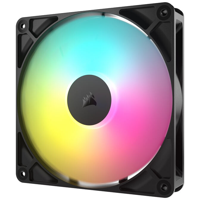 Corsair RS ARGB PWM Fans - Two-Pack, 140 mm, black image number 3