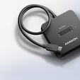 AXAGON ADSA-M2C11L M.2-NVMe-Dockingstation, USB-C 10Gbps, M.2 2230-22110 - schwarz image number null