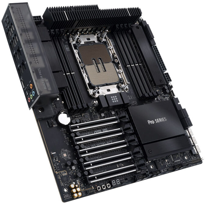 ASUS Pro WS W790-ACE motherboard, socket LGA 4677, Intel W790, DDR5 image number 1