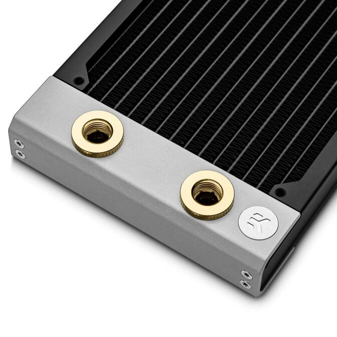 EK Water Blocks EK-Quantum Torque Surface Port Adapter - Gold image number 2