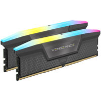 Corsair Vengeance RGB DDR5-6400 RAM, CL32, EXPO - 32 GB Dual Kit, grey