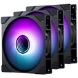 PHANTEKS M25 Gen2 PWM D-RGB L&uuml;fter, 3er-Pack - 140mm, schwarz image number null