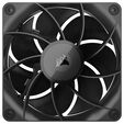 Corsair iCUE LINK RX120 MAX Series, PWM L&uuml;fter, 3er Pack - 120mm, schwarz image number null