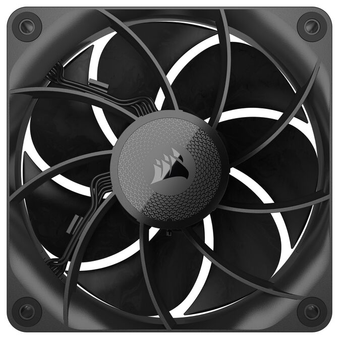 Corsair iCUE LINK RX120 MAX Series, PWM L&uuml;fter, 3er Pack - 120mm, schwarz image number 7