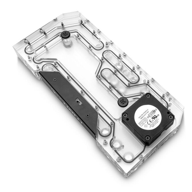 EK Water Blocks EK-Mana G2 PC-O11D EVO ARGB Distroplate, D5, D-RGB - Acryl image number 1