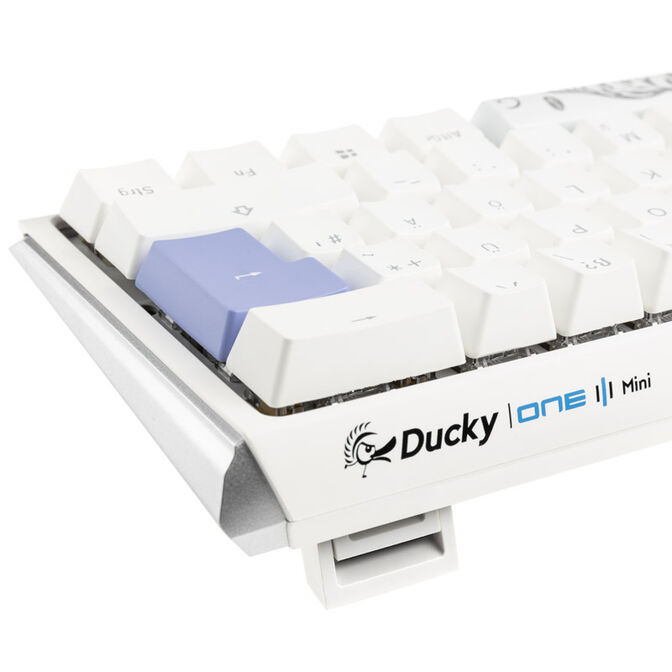 Ducky One 3 Classic Pure White Mini Gaming Tastatur, RGB LED - MX-Brown image number 5