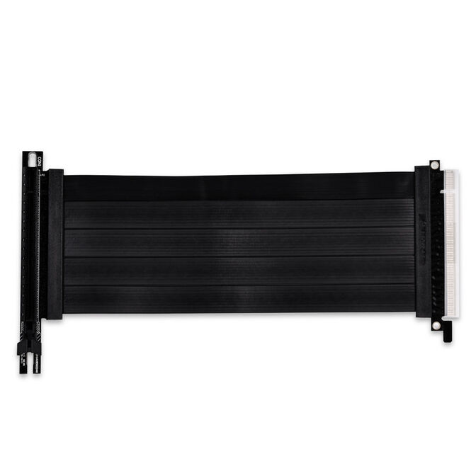 Lian Li O11DMINI-1W-4 Mini Riser Card + PCI-Slot-Blende - PCIe 4.0, 200mm, wei&szlig; image number 1