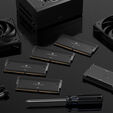 Corsair Dominator Titanium DDR5-7200 RAM, CL34, XMP - 32 GB Dual-Kit, schwarz image number null
