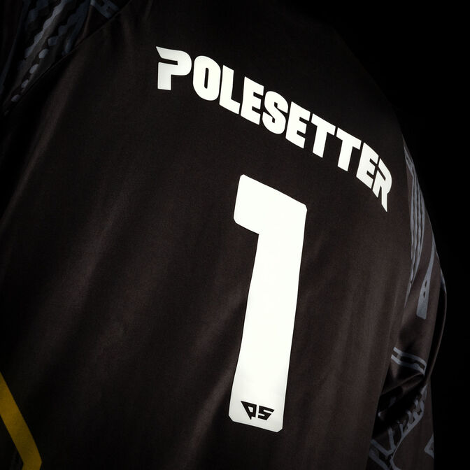 Polesetter ONE Simracing Shirt - Size XL, yellow image number 4