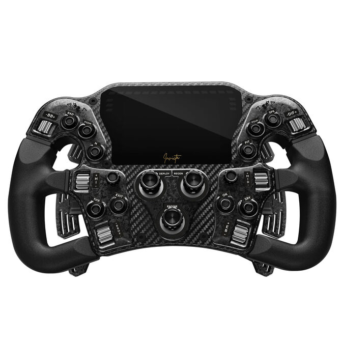 Asetek SimSports Invicta Formula Steering Wheel - black + The Forte Wheelbase (18 Nm) image number 4