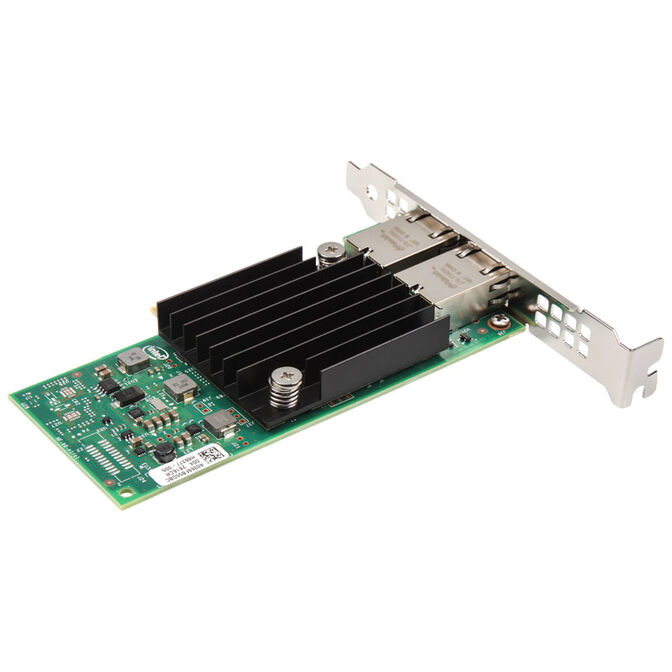 Intel X550-T2, 2x 10GBase-T, PCIe 3.0 x4, low profile - bulk image number 1