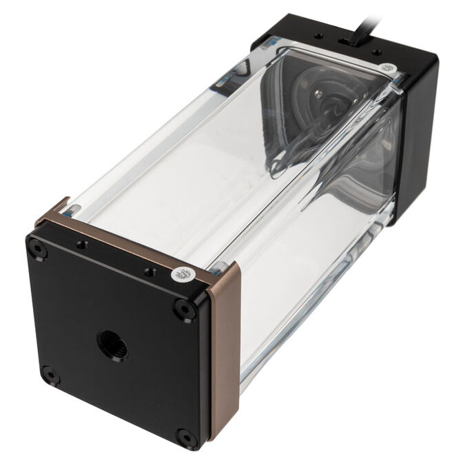 Bitspower Premium Cubiod Ausgleichsbeh&auml;lter 150 mm - Acryl image number 1