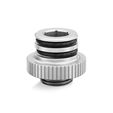 EK Water Blocks EK-Quantum Torque Push-In Adapter M 7 - Satin Titanium image number null