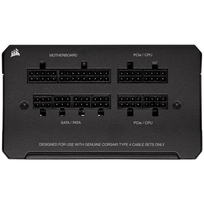 Corsair RMe Series RM750e Power Supply 80 PLUS Gold, ATX 3.0, PCIe 5.0 - 750 Watt, black image number 4