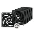 Arctic P8 PWM PST Fan - 80mm, Pack of 5 image number null