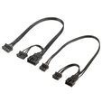 SilverStone Shark Force L&uuml;fter, ARGB - 140 mm, schwarz image number null