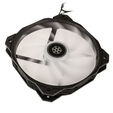 SilverStone Shark Force L&uuml;fter, ARGB - 160 mm, schwarz image number null