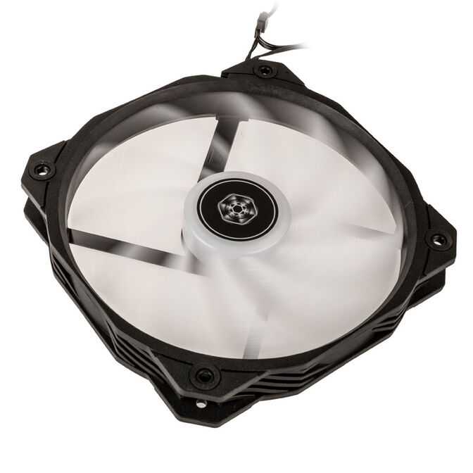 SilverStone Shark Force L&uuml;fter, ARGB - 160 mm, schwarz image number 1