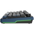 Ducky OK-M 75 Gaming-Tastatur, 75%, Hot-Swap-f&auml;hig, RGB, ANSI - KTT Baby Blue Switches image number null