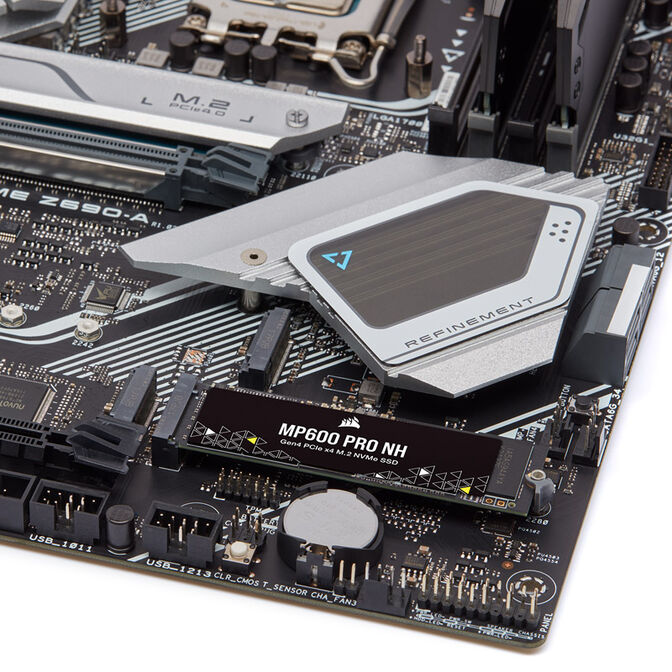 Corsair MP600 Pro NH NVMe SSD, PCIe 4.0 M.2 Type 2280 - 8 TB image number 6