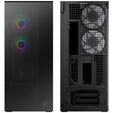 ARCTIC Xtender PC-Geh&auml;use, Midi-Tower, E-ATX, RGB, Tempered Glass - inklusive vertikaler GPU-Halterung & Riser-Kabel, schwarz image number null