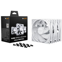 be quiet! Pure Wings 3 L&uuml;fter, PWM, Reverse - 120mm, wei&szlig;, 3er-Pack