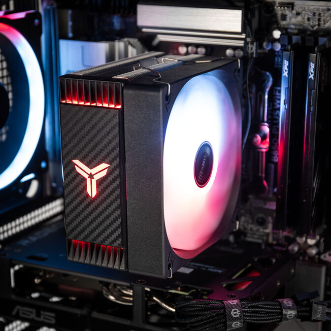 King Mod Systems Powered by ASUS Gaming-PC BattleReady, AMD Ryzen 5 7500F, RX 9060 XT - Fertig-PC image number 4