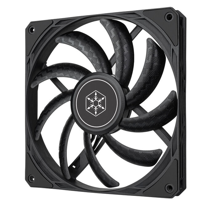 SilverStone SST-AS140B  Air Slimmer 140 PWM L&uuml;fter - schwarz image number 0