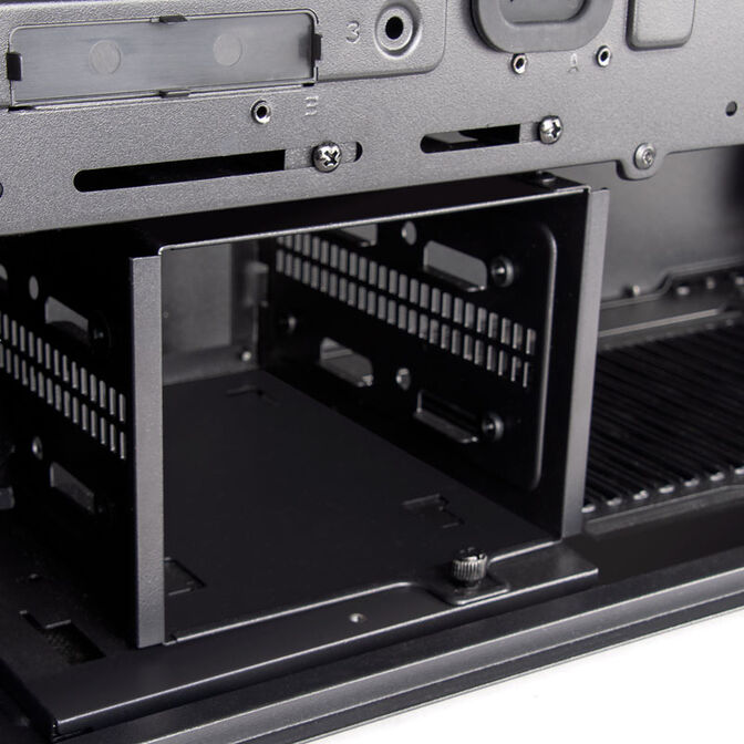 SilverStone SST-SEQ1B SETA Q1 Midi-Tower - schwarz image number 7
