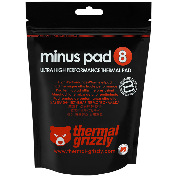 Thermal Grizzly Minus Pad 8 - 100x 100x 3,0mm image number 3
