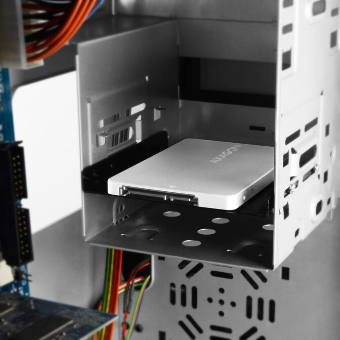 AXAGON RSS-M2SD Geh&auml;use f&uuml;r M.2-SATA-SSDs bis 2280 - Aluminium, silber image number 6