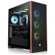 Thermaltake S370 WS PC Case, Mid-Tower, E-ATX, Tempered Glass - black image number null
