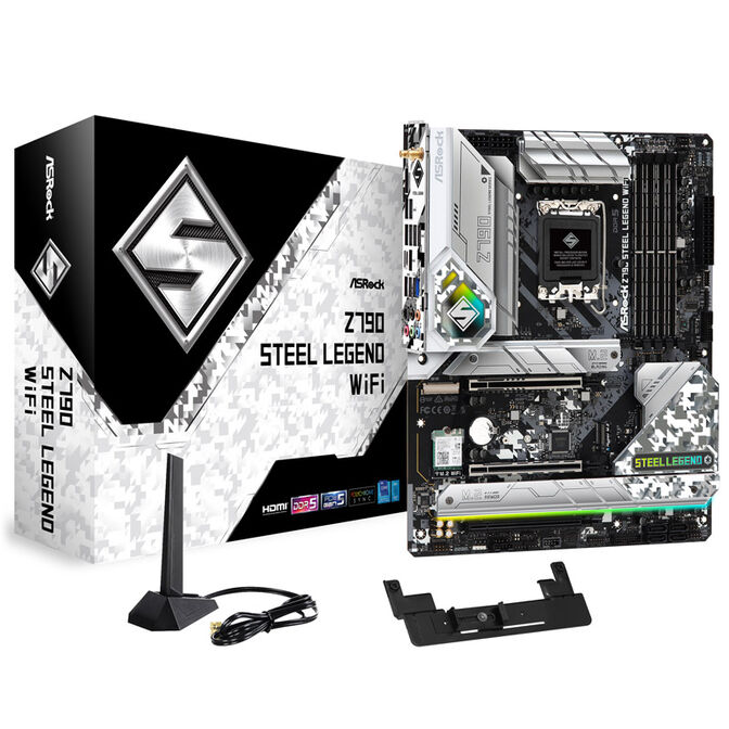 ASRock Z790 Steel Legend WIFI, Intel Z790 motherboard - Socket 1700, DDR5 image number 0