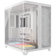 Corsair AIR 5400 LX-R LINK PC-Geh&auml;use, Midi Tower, Tempered Glass, RGB - 3x 120-mm-L&uuml;fter inklusive, wei&szlig; image number null