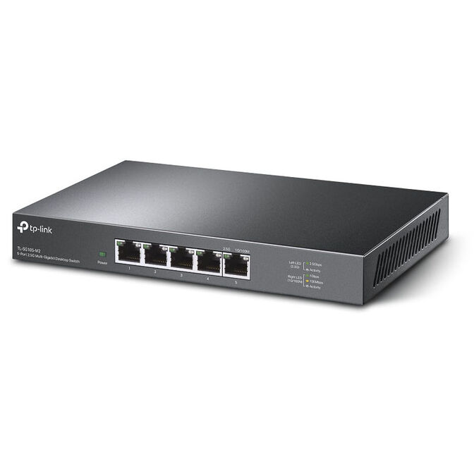 TP-Link TL-SG105-M2 Unmanaged Switch, 5x 2.5-Gbit LAN - black image number 0