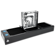Stealkey Customs SC-UNI Angled Bracket &ndash; 120/120 mm, Stahl image number null