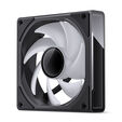 Jonsbo ZK-120B ARGB PWM L&uuml;fter, 120mm, 3er-Pack - schwarz image number null