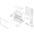 ASUS Prime AP202 ARGB PC-Geh&auml;use, Midi Tower, mATX, ARGB, Tempered Glass - wei&szlig; image number null