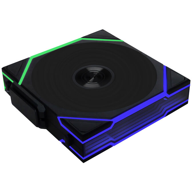 Lian Li UNI FAN TL Wireless L&uuml;fter, 3er-Pack inkl. Controller - 120mm, schwarz image number 2