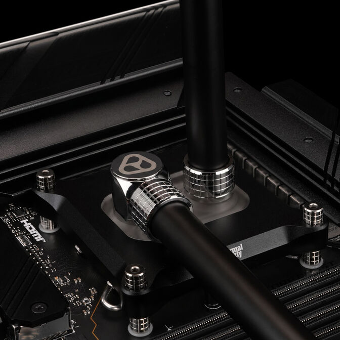Thermal Grizzly DeltaMate Rotary - 90 degrees, Gloss Nickel image number 3