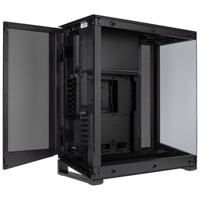 PHANTEKS NV7 - black + D30 PWM Reverse Airflow D-RGB fans, 3-pack - 120mm image number 3