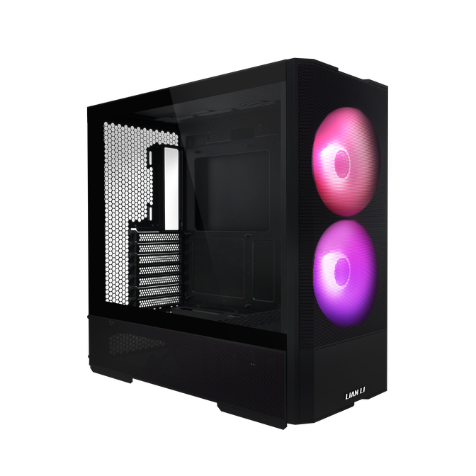 Lian Li LANCOOL 207 PC Geh&auml;use, Midi-Tower, ATX, Tempered Glass - schwarz image number 2