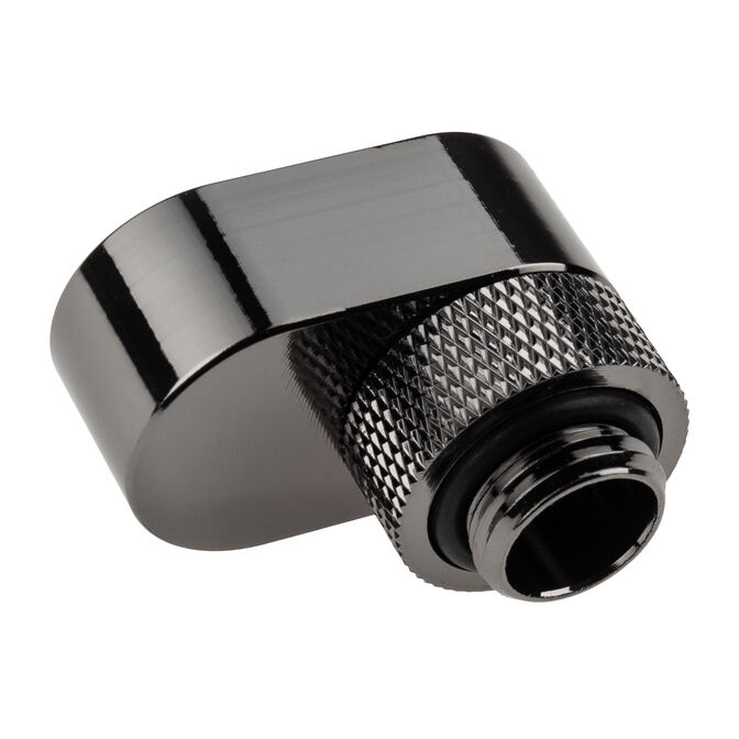 XSPC G1/4 Rotary 14mm Offset Fitting - Chrome Black image number 2