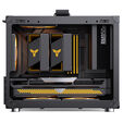Jonsbo C6 MAX PC-Geh&auml;use, Mini-Geh&auml;use, Micro-ATX, Tempered Glass - schwarz image number null