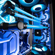 EK Water Blocks EK-Quantum Reflection&sup2; PC-O11D EVO XL D5 PWM D-RGB - Plexi image number null